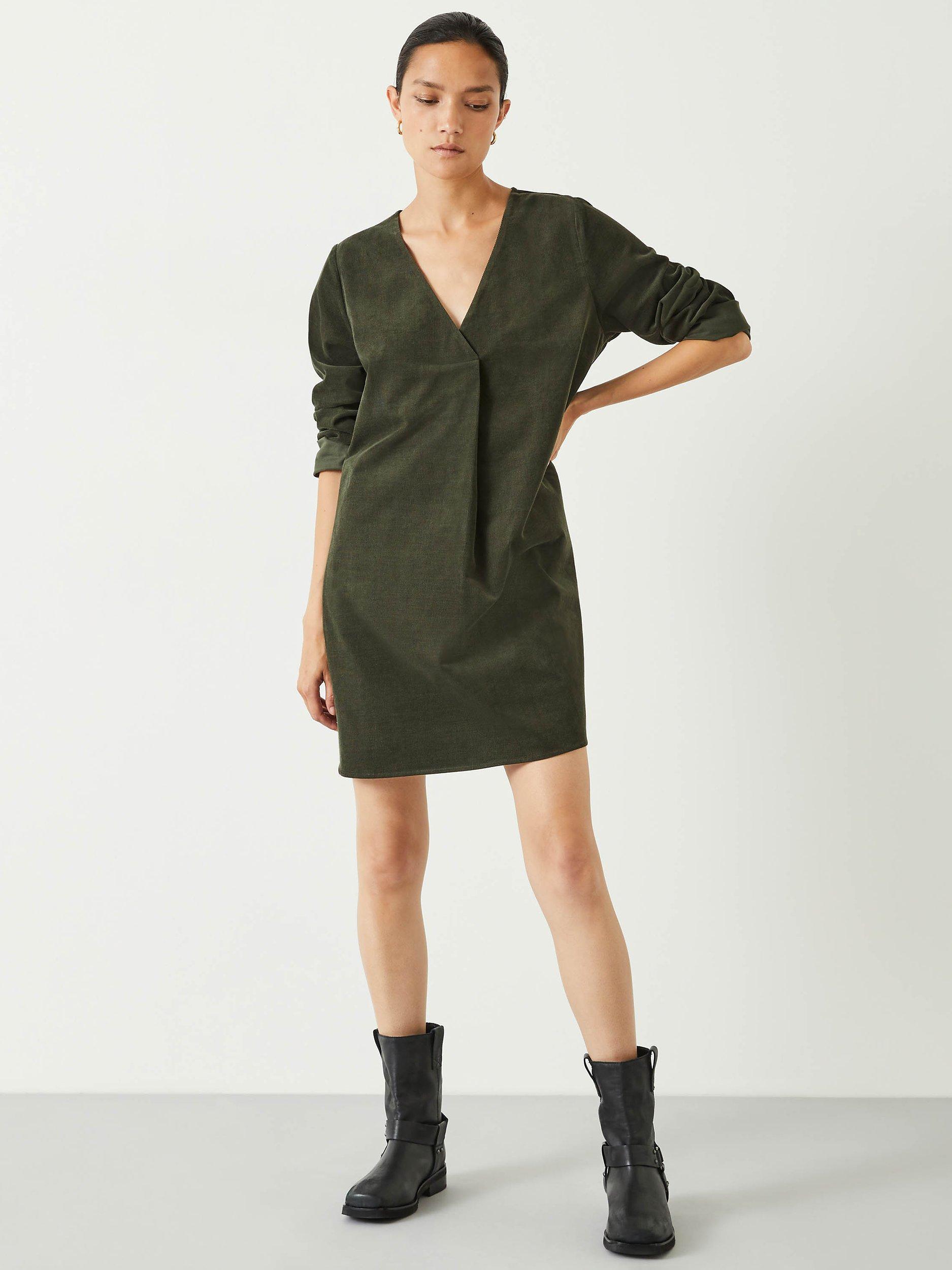 HUSH Emory Babycord Mini Dress