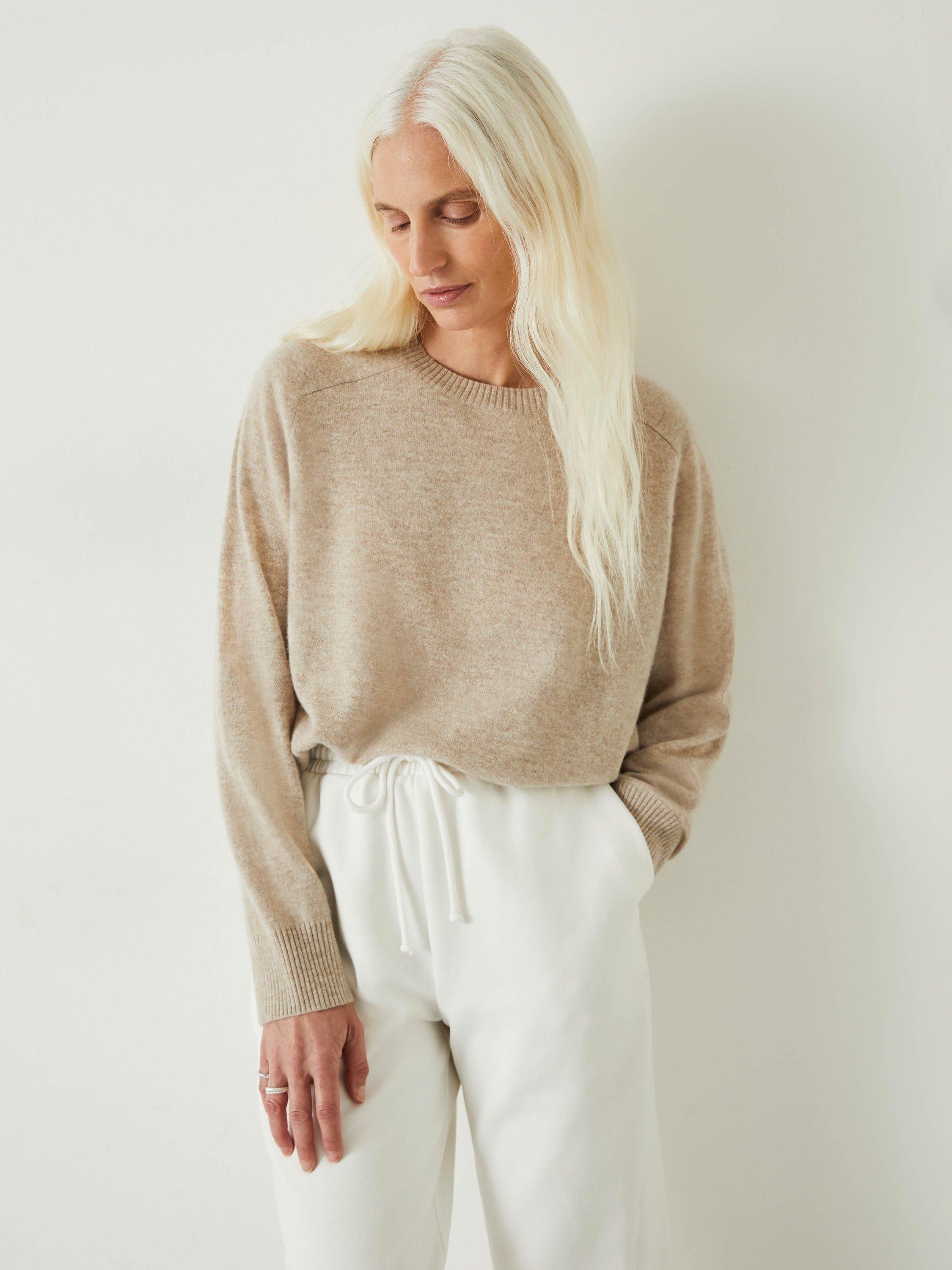 HUSH Alina Cashmere Jumper, Camel, XXS