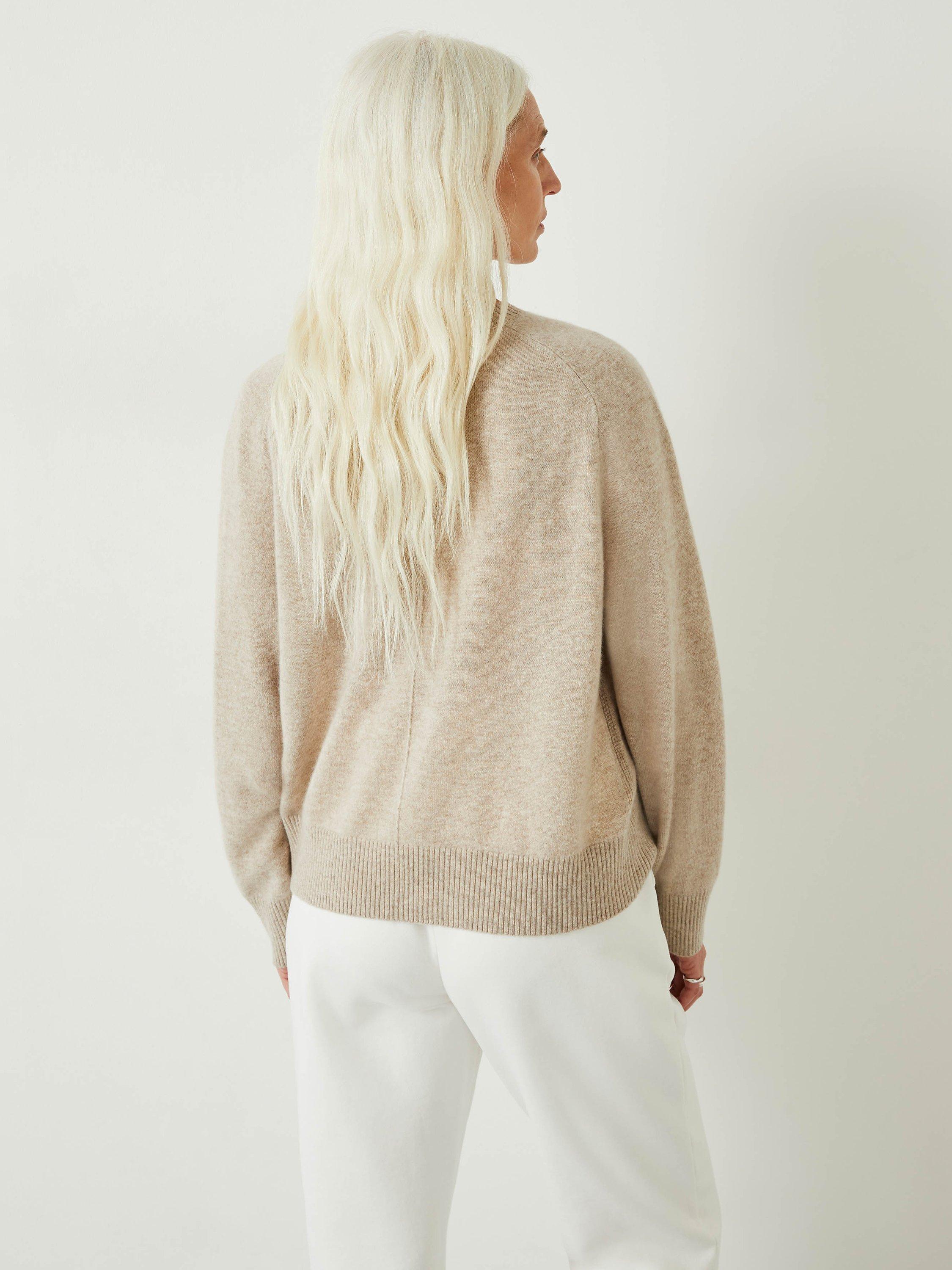 HUSH Alina Cashmere Jumper, Camel, XXS