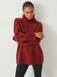 HUSH Meryl Roll Neck Wool Blend Jumper