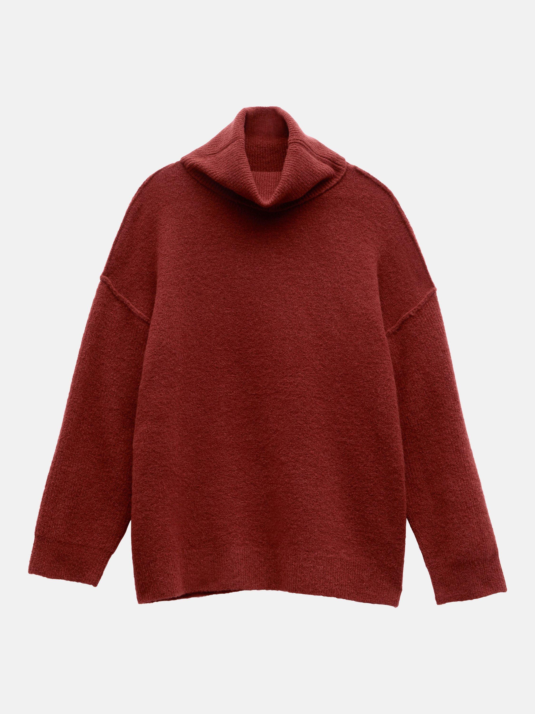 HUSH Meryl Roll Neck Wool Blend Jumper