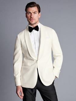 Charles Tyrwhitt Dinner Wear Slim Fit Jacket, Ivory, Ivory