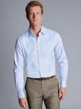 Charles Tyrwhitt Non-Iron Prince Of Wales Check Shirt, Blue, Blue