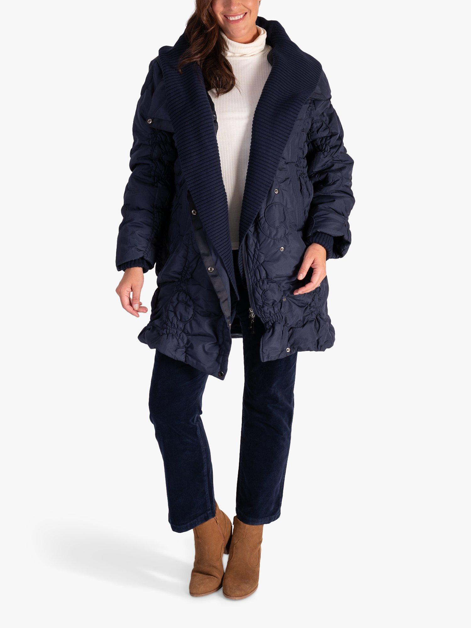 Product image 4 of 5, which shows chesca Velvet Twill Trousers, Sapphire, 20-22