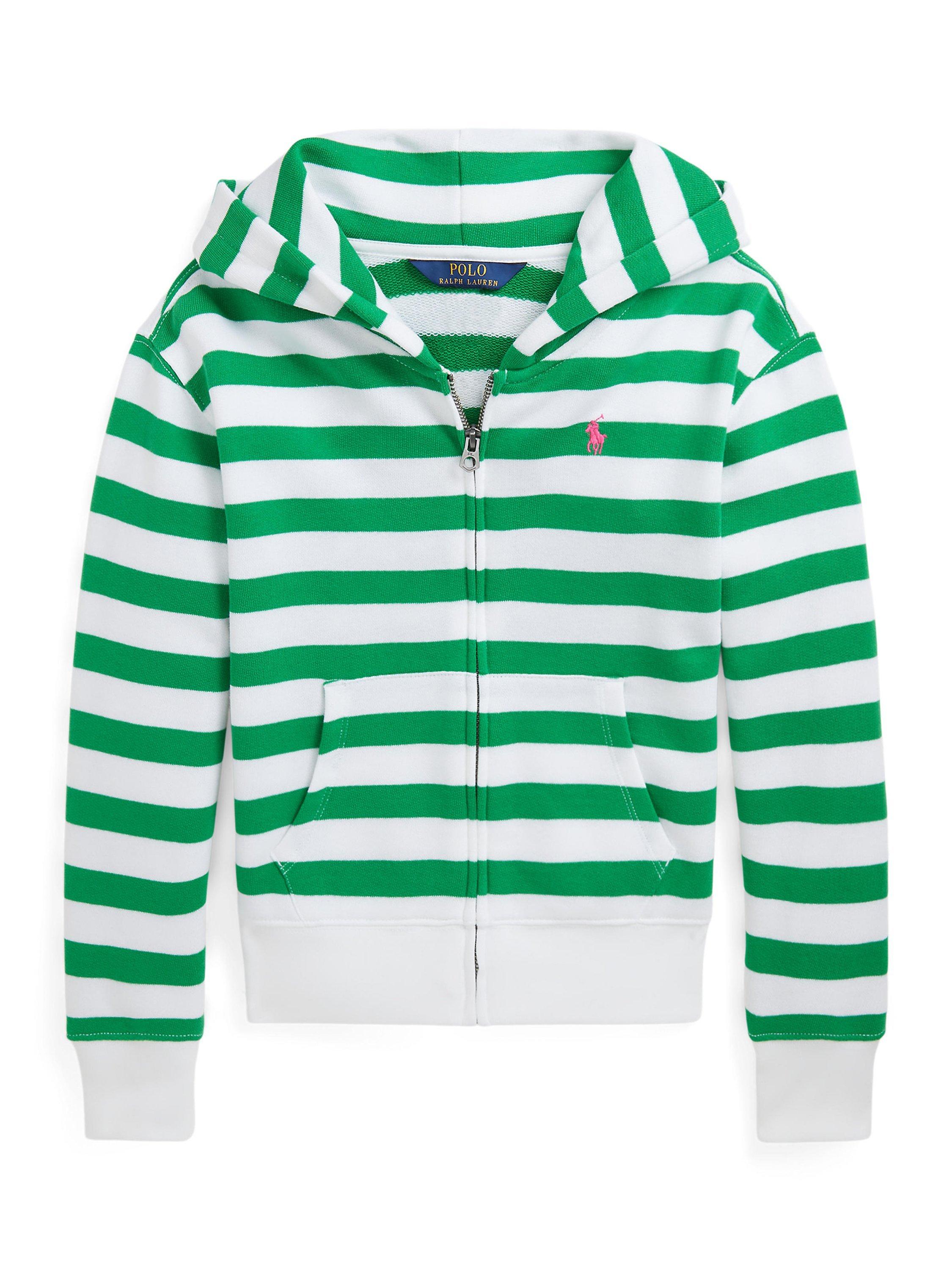 Ralph lauren striped cardigan shop