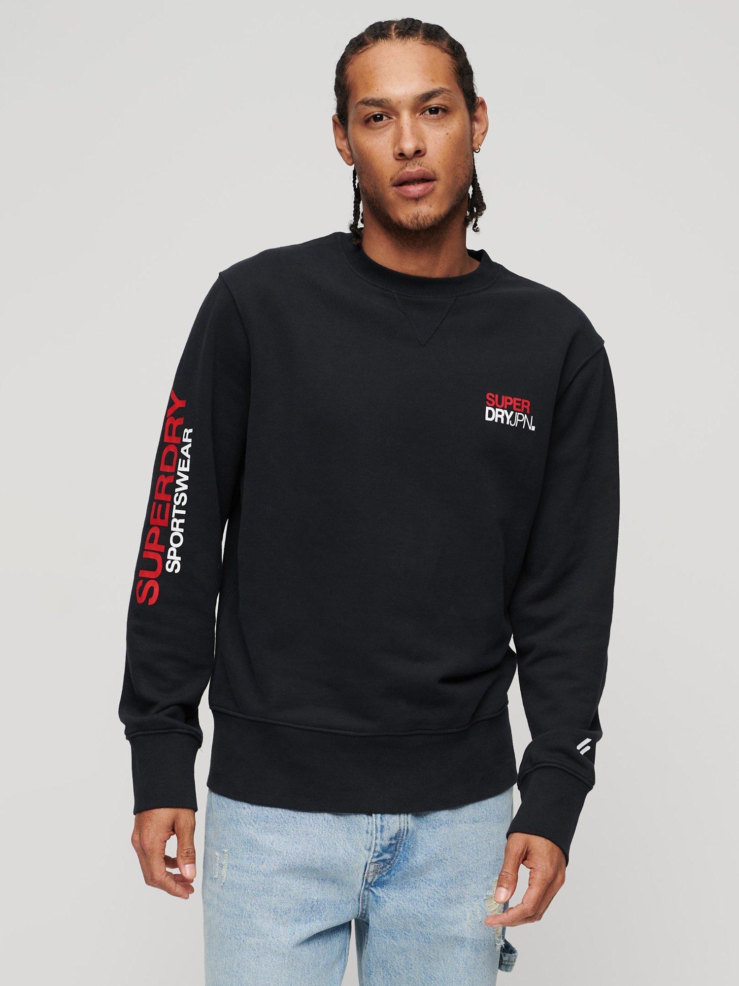 Superdry Sportswear Logo Loose Crew Sweatshirt
