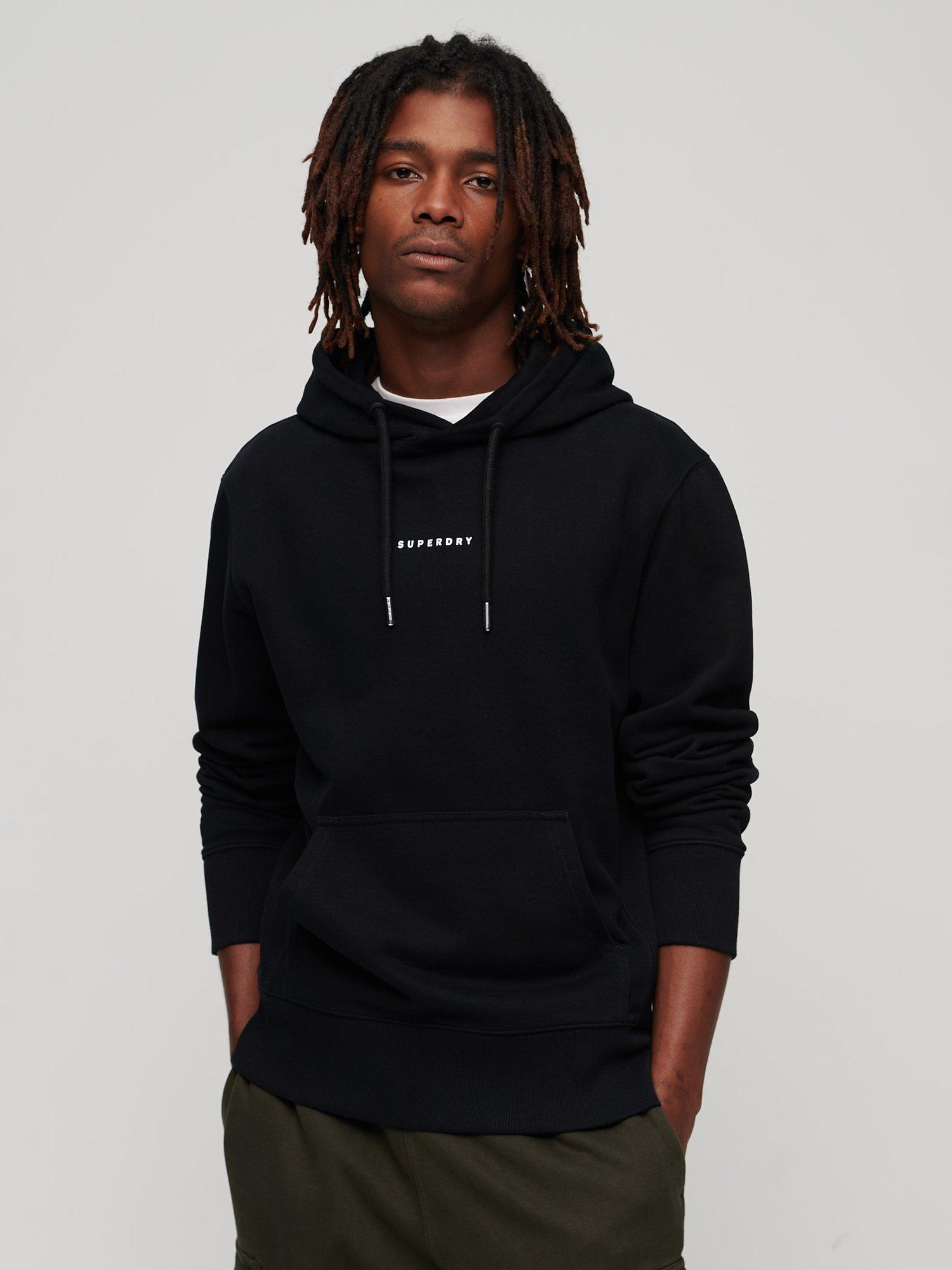 Superdry Code Surplus Logo Hoodie, Black