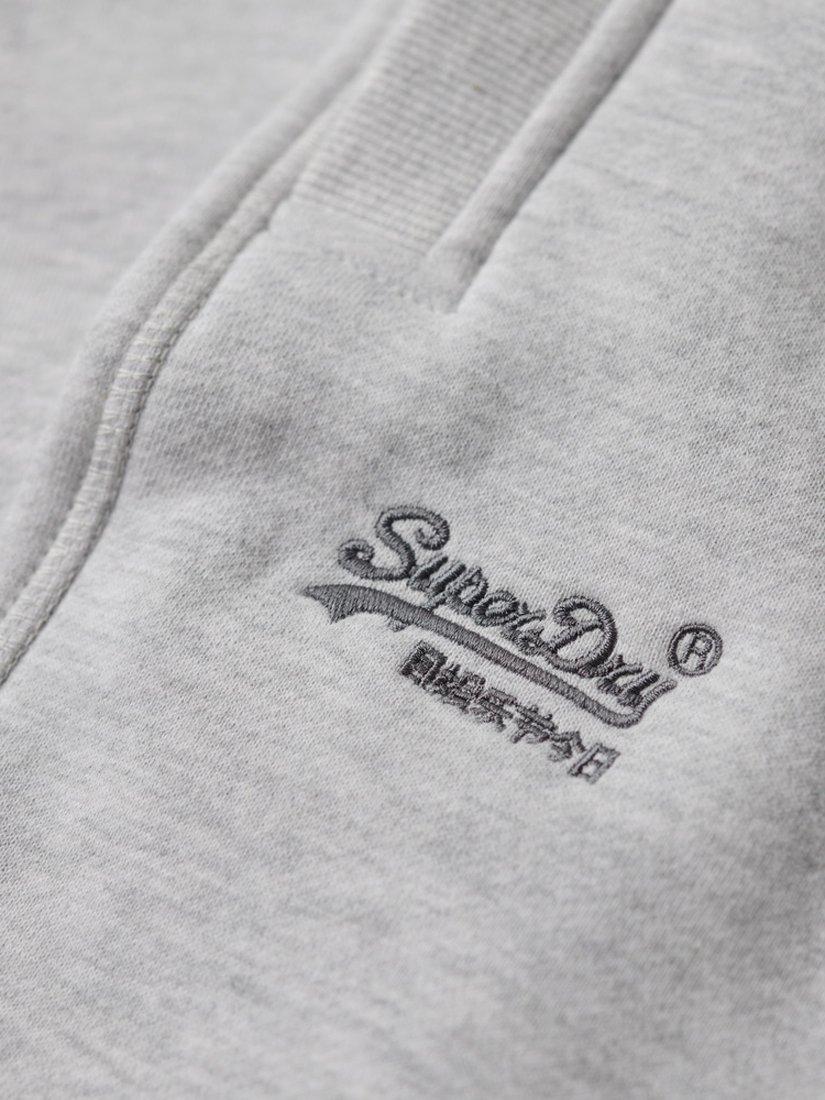 Product image 6 of 7, which shows Superdry Essential Logo Joggers, Glacier Grey Marl, S