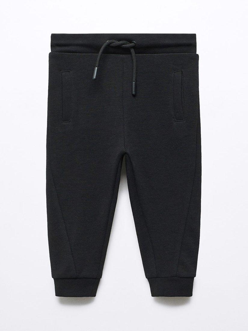 Mango Kids' Goliatb Joggers, Black
