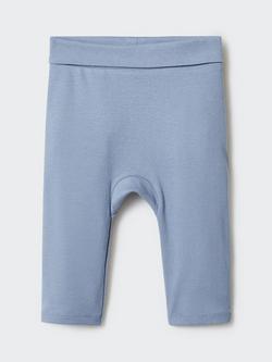 Mango Baby Basic Leggings, Medium Blue, Medium Blue