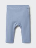 Mango Baby Basic Leggings, Medium Blue