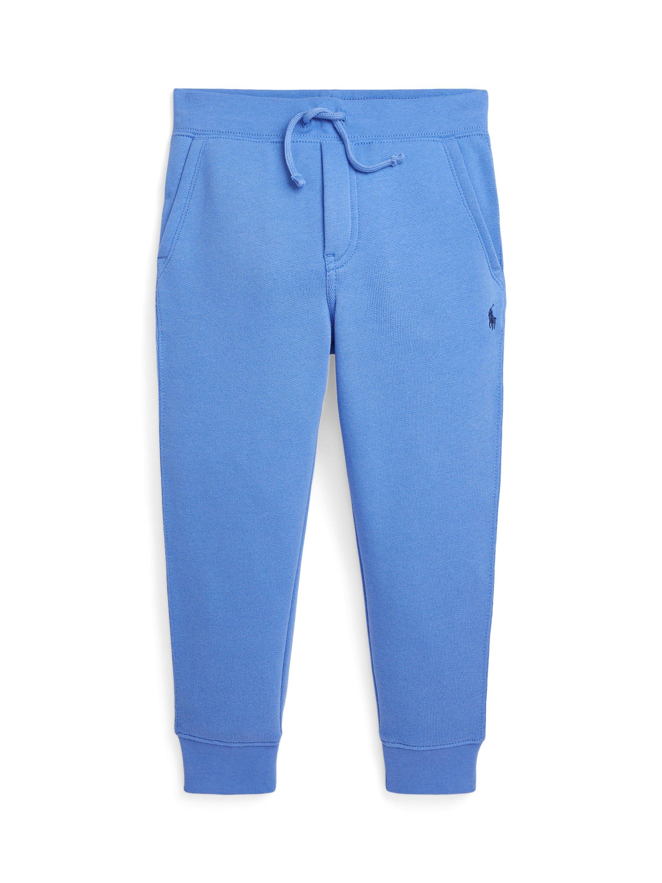 Ralph Lauren Kids' Fleece Joggers, Summer Blue