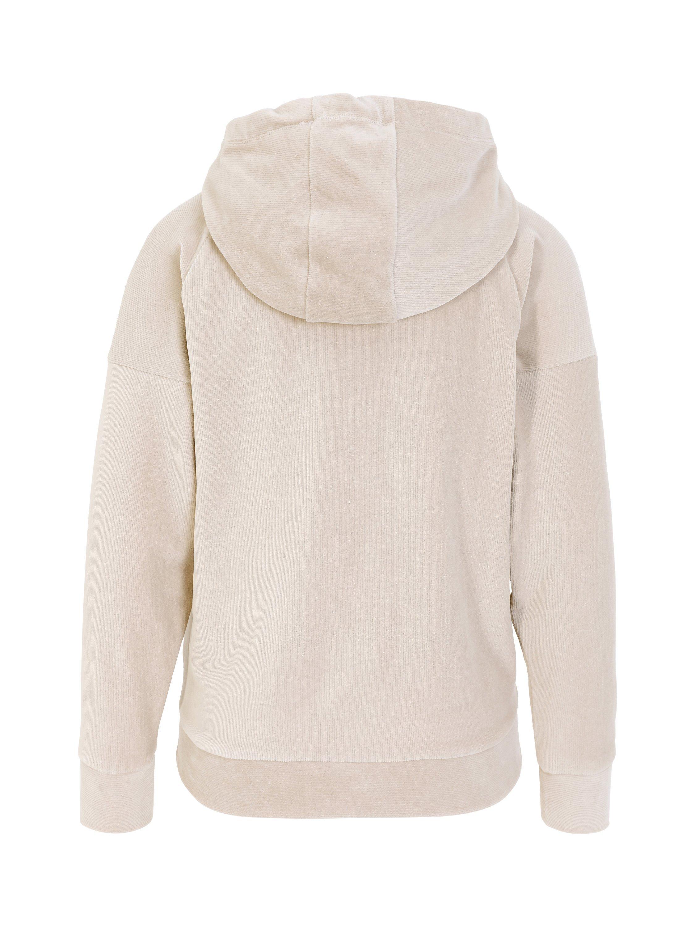 Product image 5 of 7, which shows Venice Beach Jolina Cotton Blend Hoodie, Almond Cream, XS