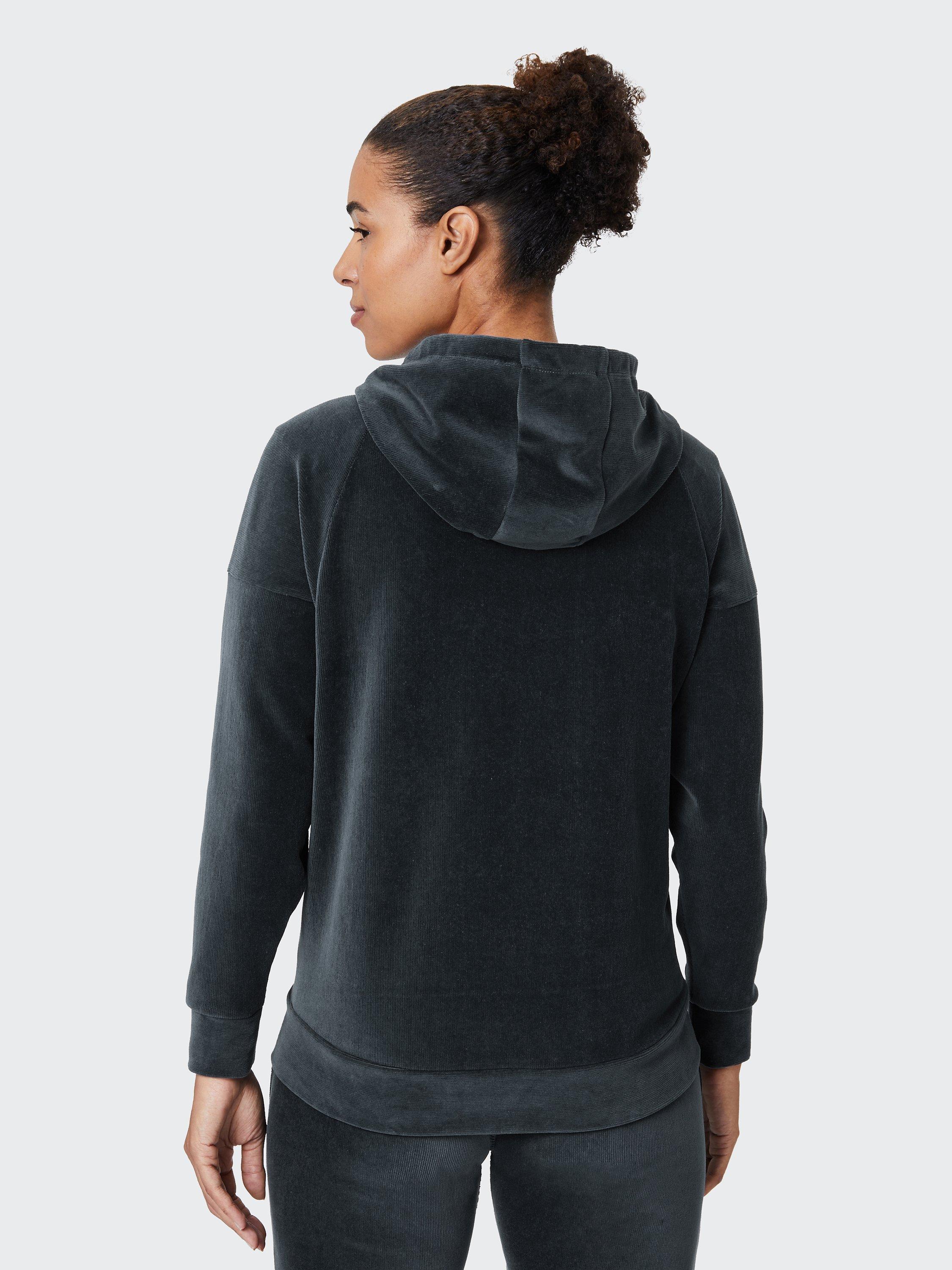 Product image 3 of 7, which shows Venice Beach Jolina Cotton Blend Hoodie, Shadow Green, XS