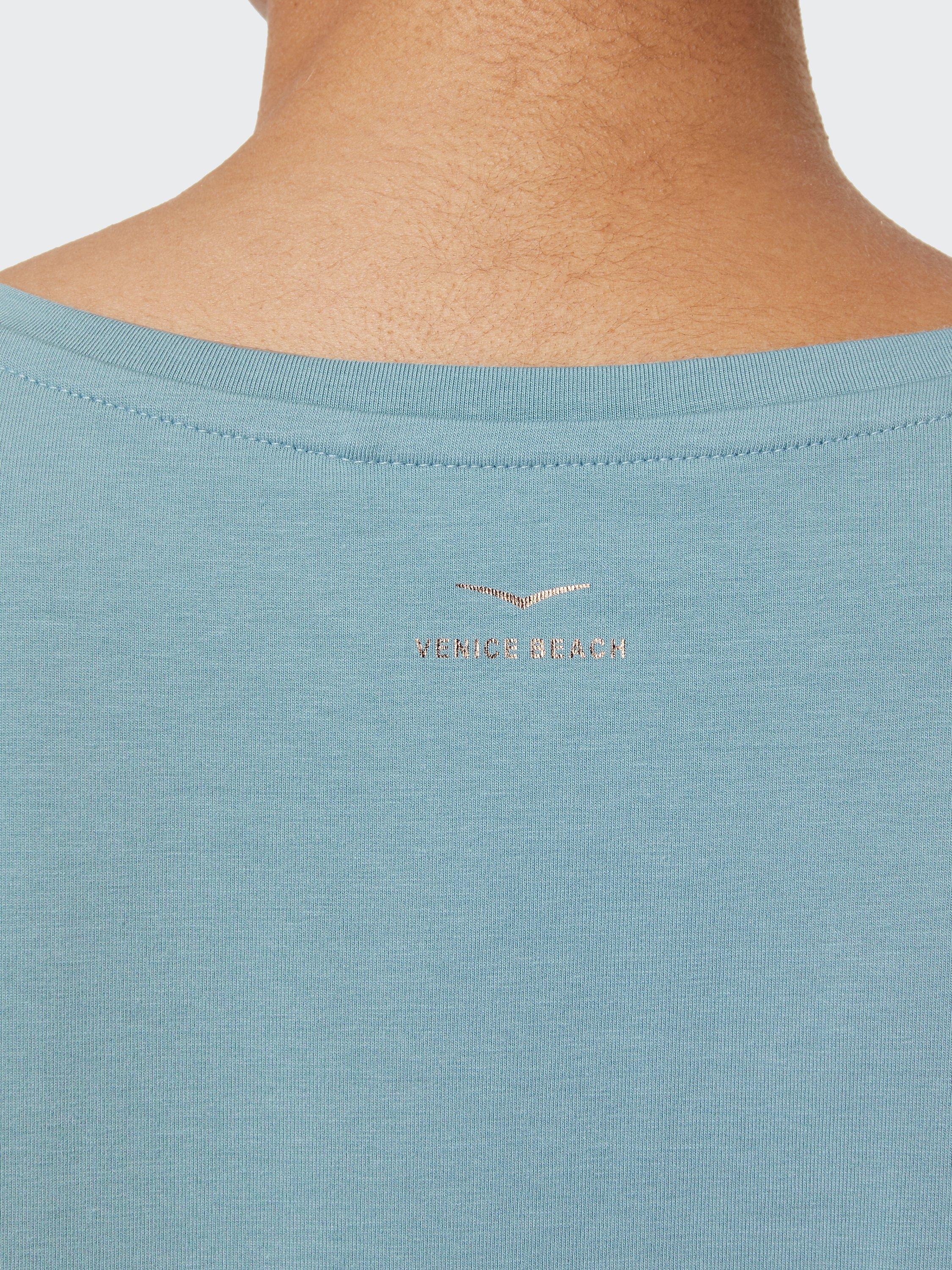Product image 7 of 7, which shows Venice Beach Wonder Gym T-shirt, Agave, S