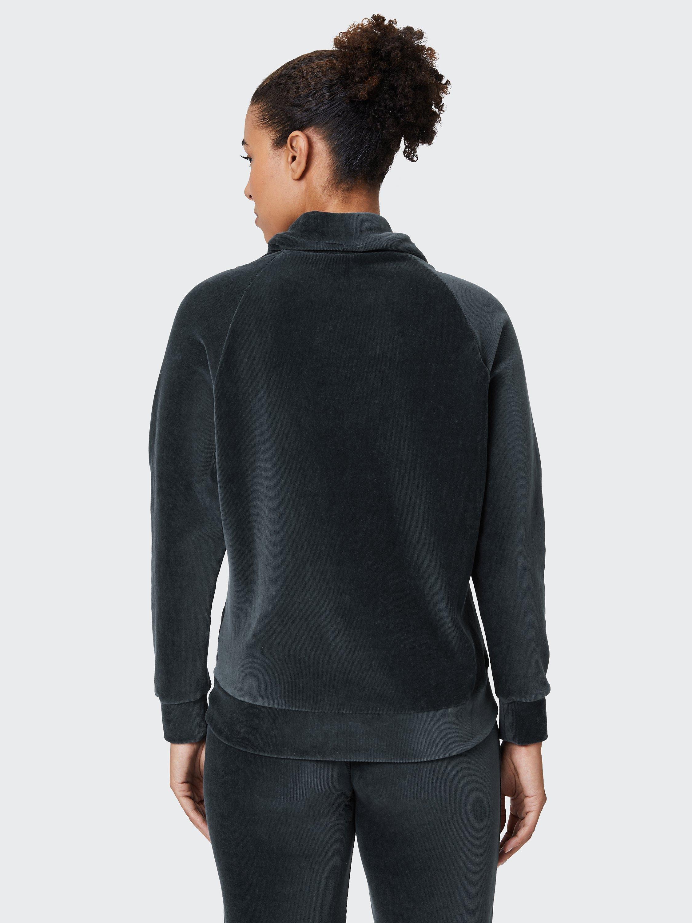 Product image 3 of 7, which shows Venice Beach Lali Cotton Blend Hoodie, Shadow Green, XS