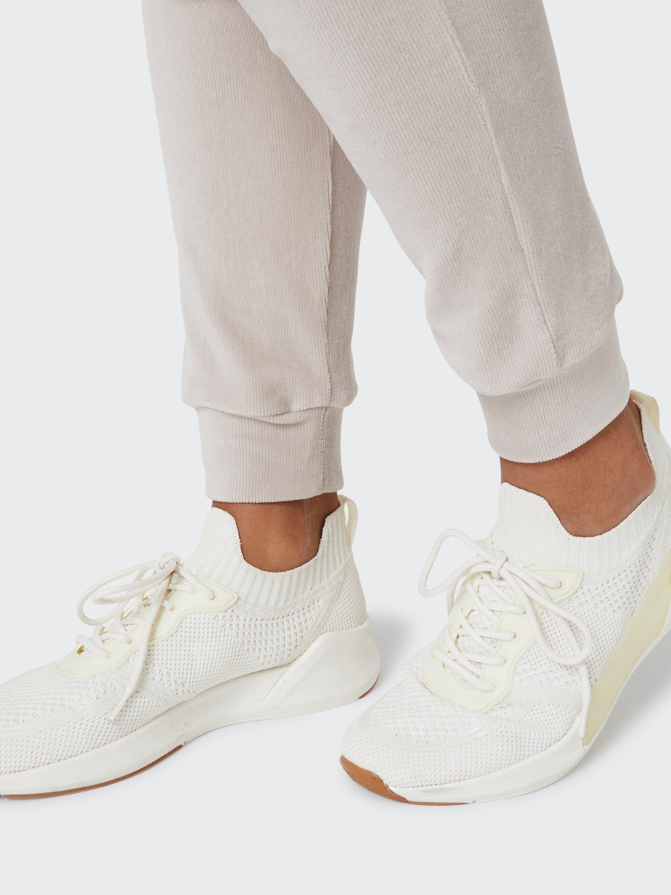 Product image 7 of 7, which shows Venice Beach Suna Cotton Blend Joggers, Almond Cream, S