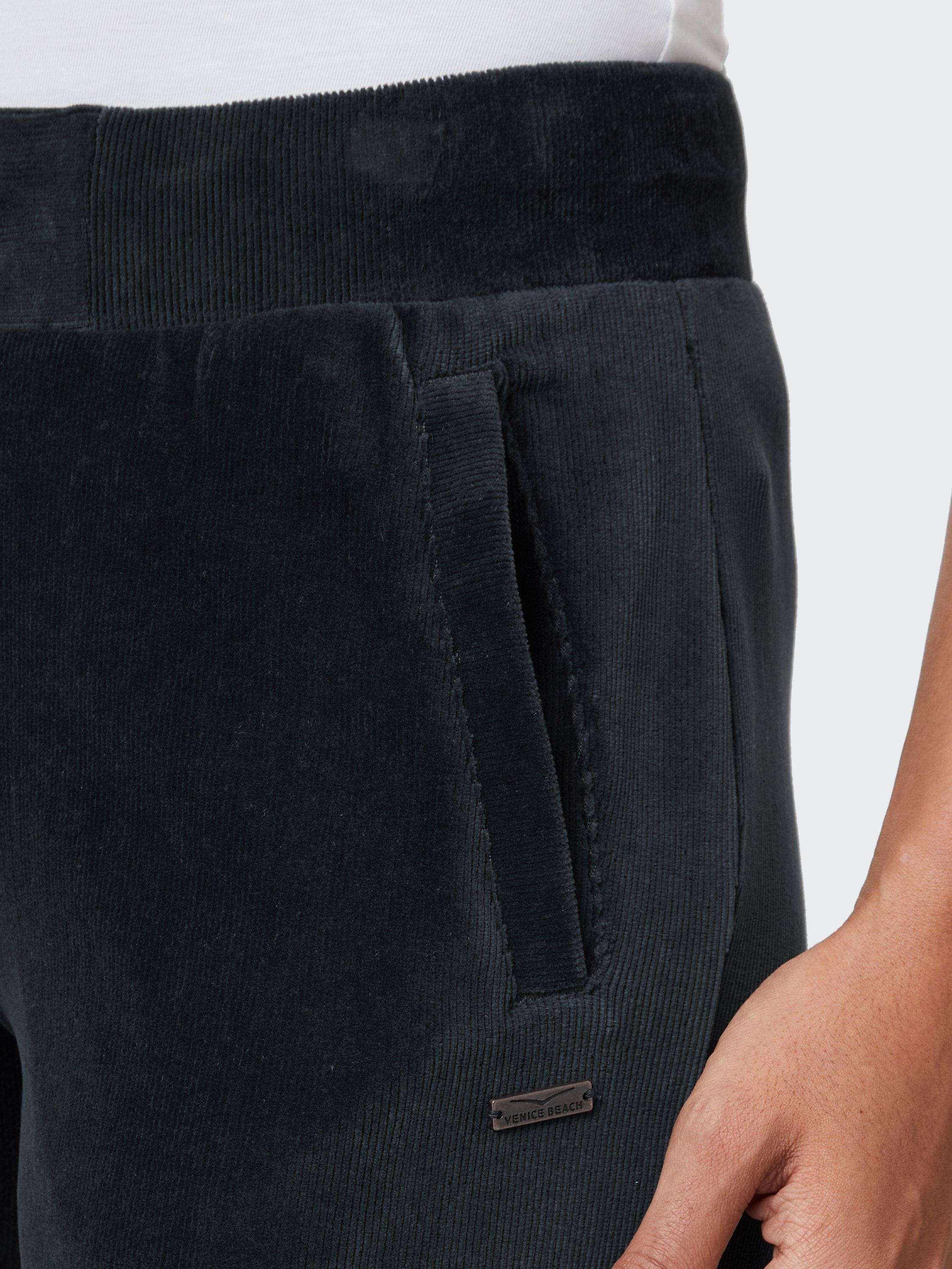 Product image 6 of 7, which shows Venice Beach Suna Velour Joggers, Shadow Green, XS
