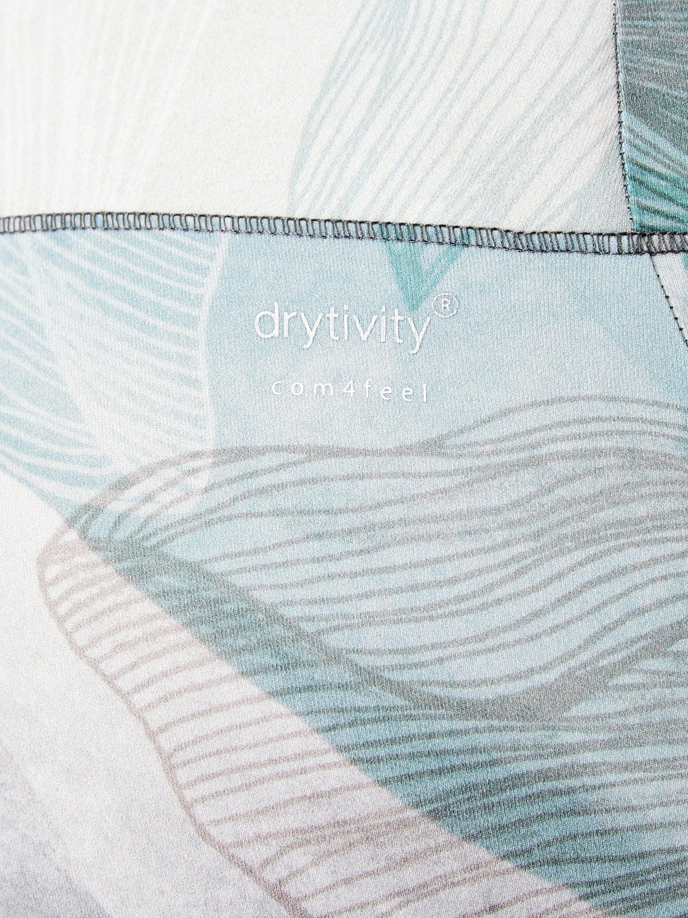 Product image 7 of 7, which shows Venice Beach Sariah Gym Leggings, Ginkgo Leaf Print, XS
