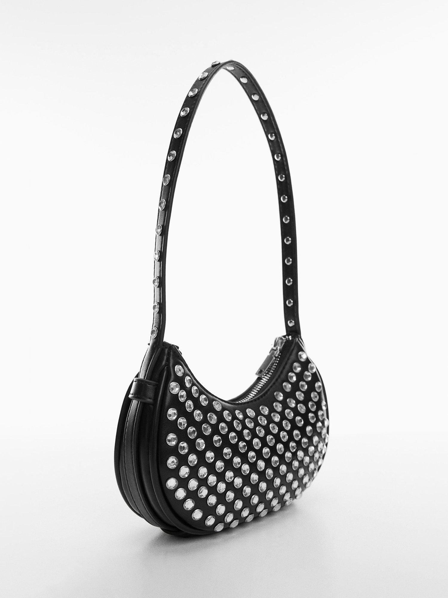 Mango Toki Glass Crystal Shoulder Bag