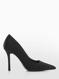 Mango Soja Court Shoes, Black, Black