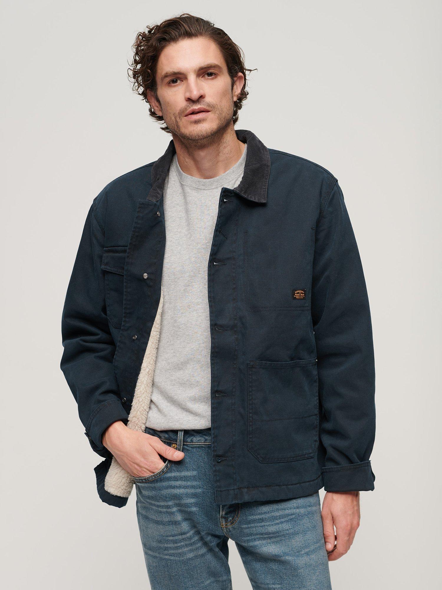 Superdry Workwear Ranch Jacket, Darkest Navy