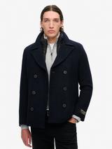 Charles Tyrwhitt Wool Pea Coat Navy