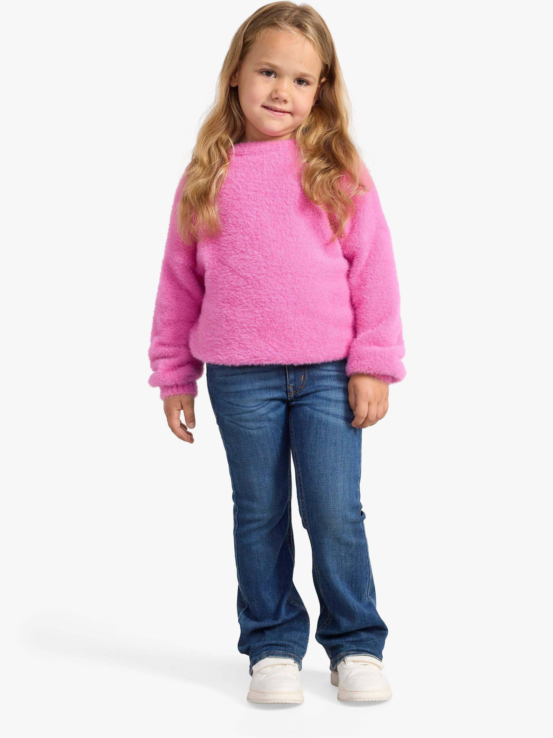 Lindex Kids' Featheryarn Jumper, Pink