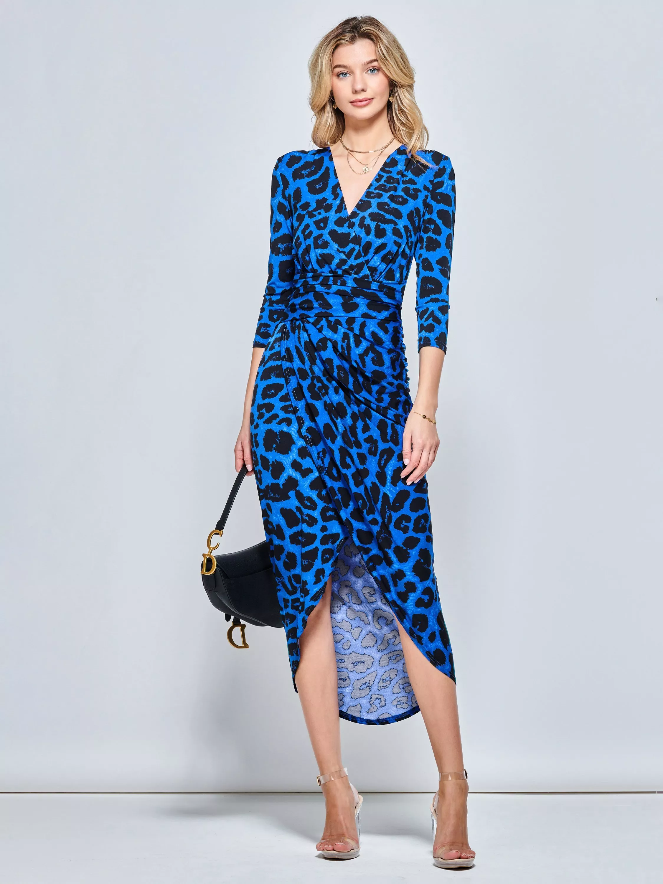 Animal Print Wrap Dresses John Lewis Partners