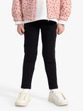 Lindex Kids' Biker Leggings, Black