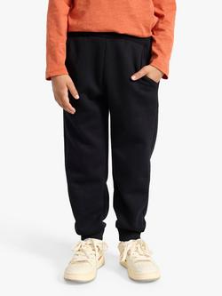 Lindex Kids' Basic Contract Joggers, Black, Black