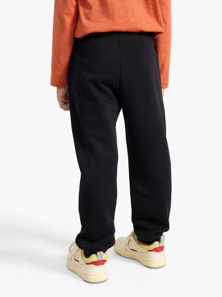 Lindex Kids' Basic Contract Joggers, Black - view 2, Black
