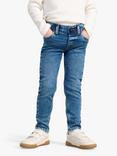 Lindex Kids' Mid Wash Slim Jeans, Blue