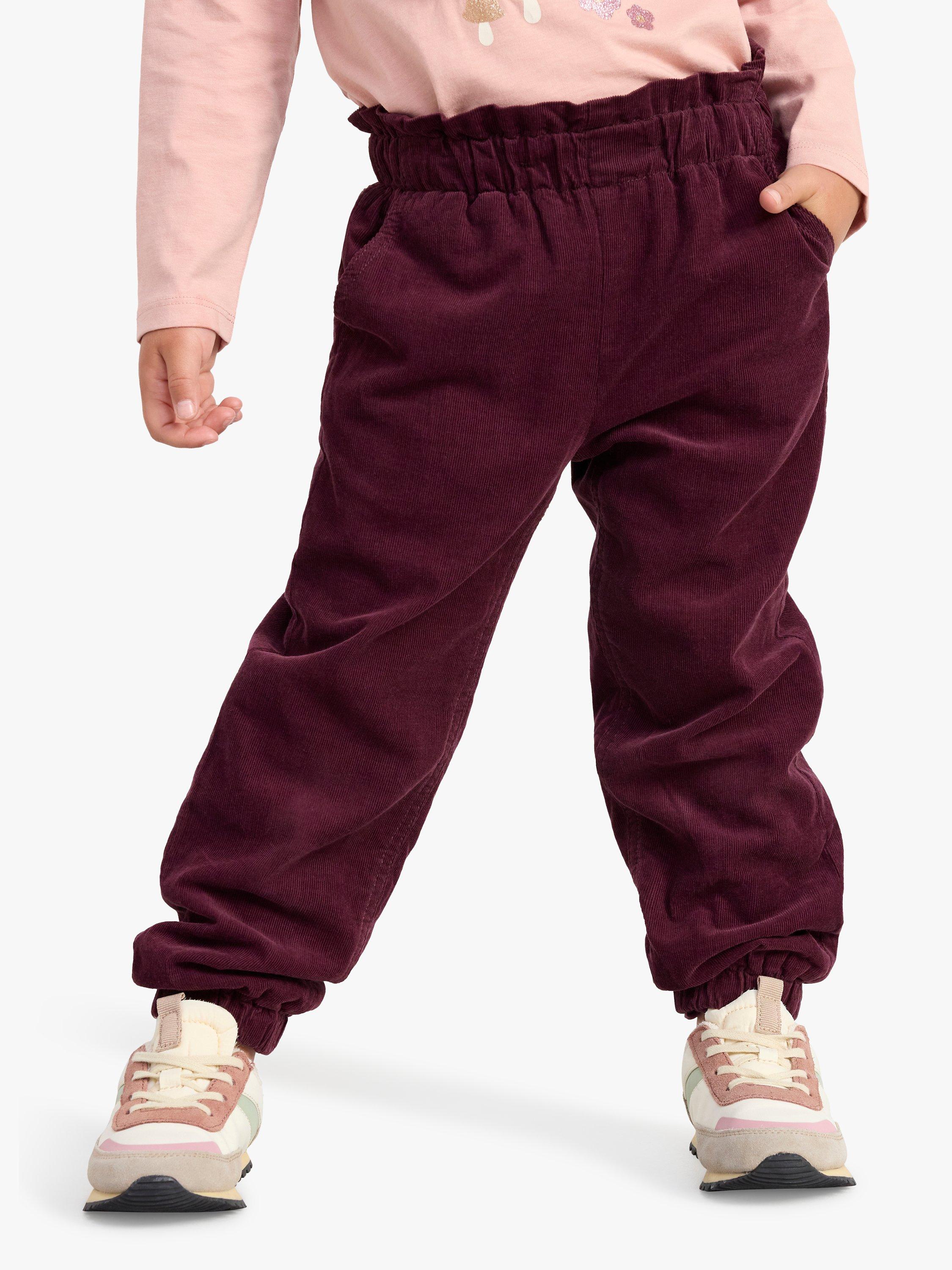 Lindex Kids' Cord Trousers, Purple