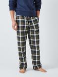 John Lewis Organic Cotton Check Pyjama Bottoms