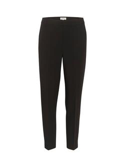 Part Two Urbana Straight High Waist Trousers, Black - view 2, Black