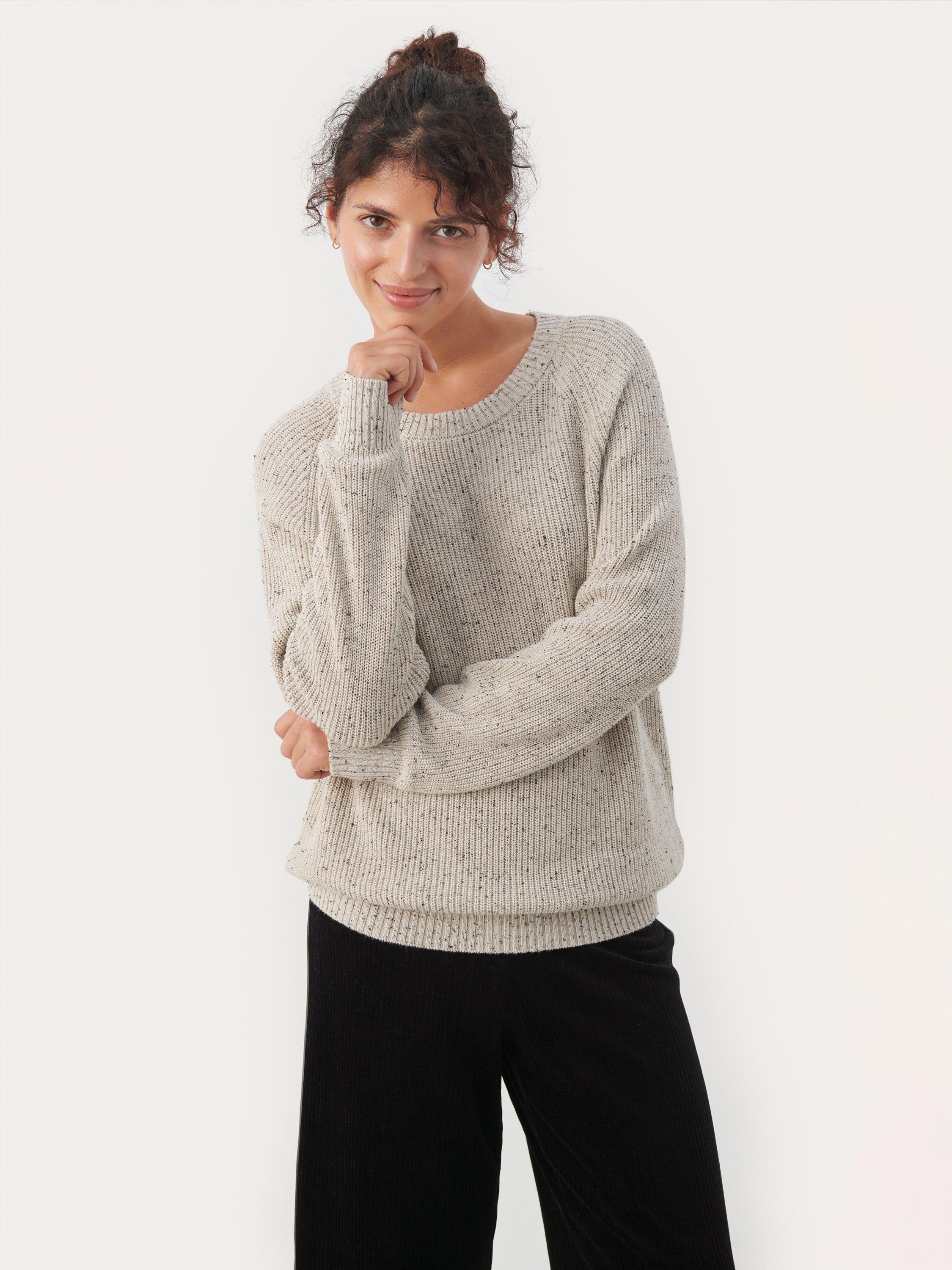 Part Two Destina Cashmere Blend Pullover Jumper, Natural Nepse