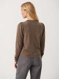 Part Two Evina Crew Neck Cashmere Jumper, Mink Melange