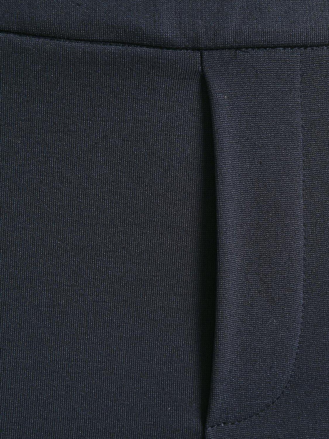 Product image 3 of 3, which shows Part Two Ponta Cropped Comfort Waist Trousers, Dark Navy, 14