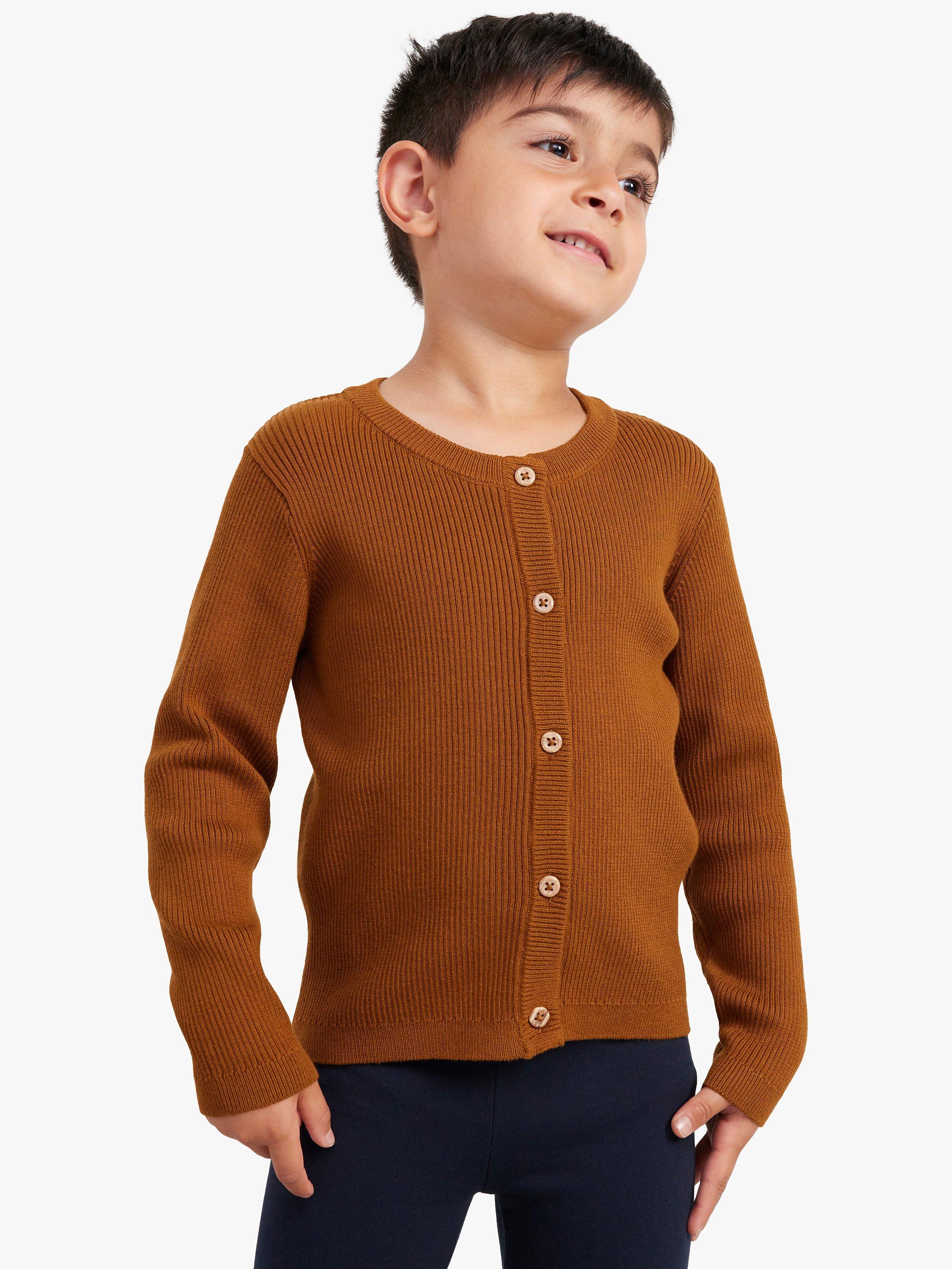 Lindex Kids Ribbed Long Sleeve Cardigan