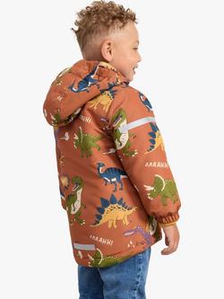 Lindex Kids' Playful Water Repellent Padded Jacket, Yellow - view 2, Yellow