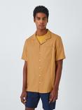 Kin Linen Blend Revere Collar Short Sleeve Shirt