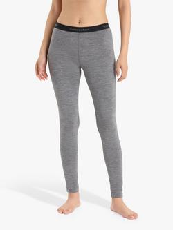 Icebreaker Women's 200 Oasis Base Layer Leggings, Grey