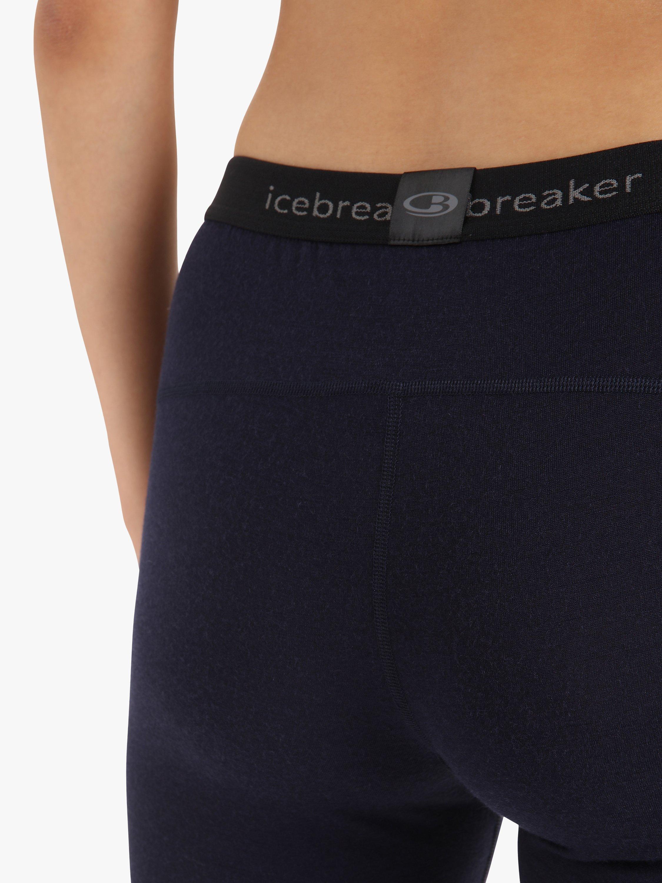 Product image 5 of 7, which shows Icebreaker Women's 200 Oasis Base Layer Leggings, Navy, XS
