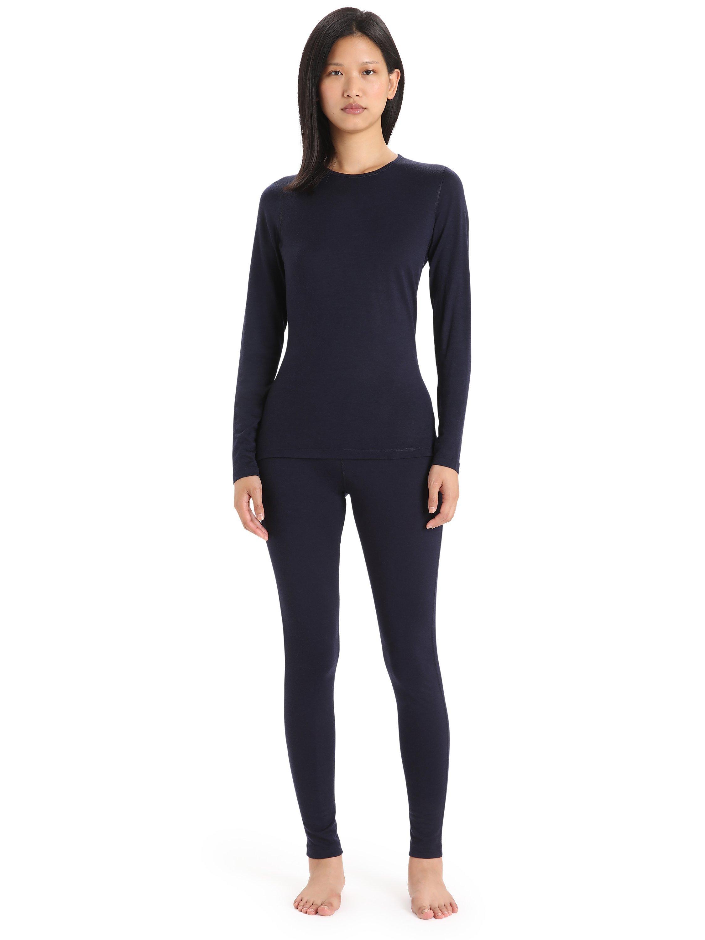 Product image 7 of 7, which shows Icebreaker Women's 200 Oasis Base Layer Leggings, Navy, XS