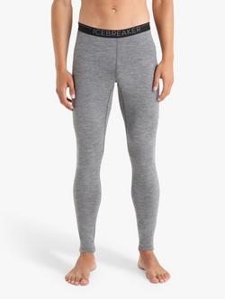 Icebreaker 200 Oasis Base Layer Leggings, Mid Grey, Mid Grey