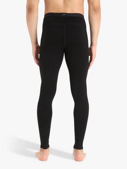 Icebreaker Men's 260 Tech Merino Thermal Leggings, Black - view 2, Black