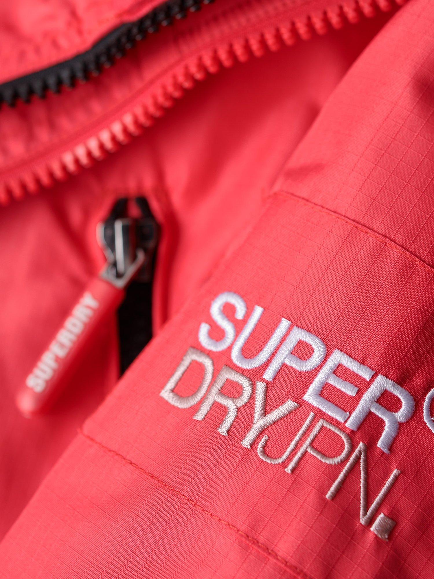 Product image 3 of 5, which shows Superdry Mountain SD-Windcheater Jacket, Active Pink, 6