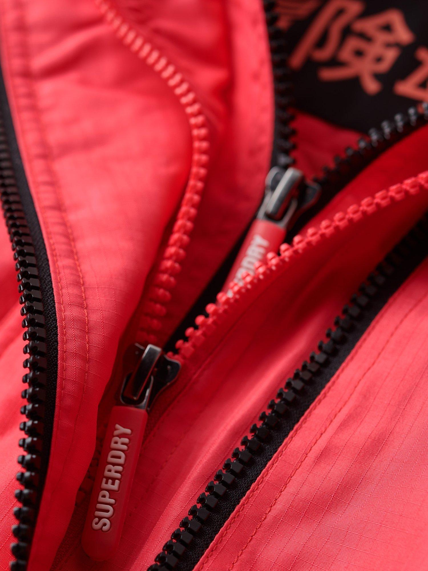 Product image 5 of 5, which shows Superdry Mountain SD-Windcheater Jacket, Active Pink, 6