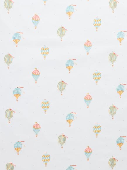 John Lewis Sweet Dreams Print Pencil Pleat Blackout Children's Curtains, White - view 2, White